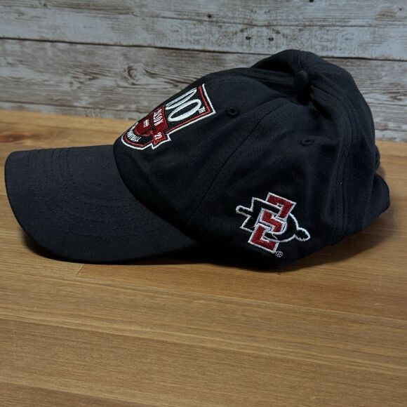 SDSU San Diego State Aztecs 100th Season Hat 2022 Snapdragon Stadium Strapback - Picture 4 of 12